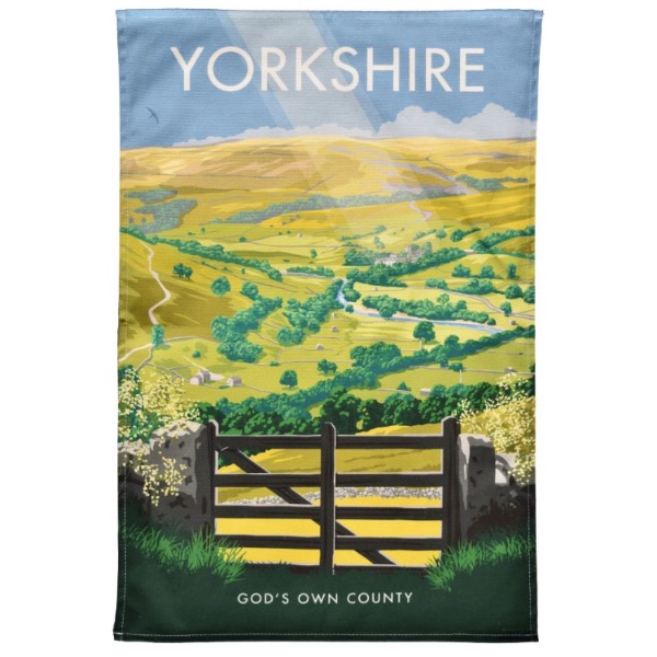 Yorkshire tea towel