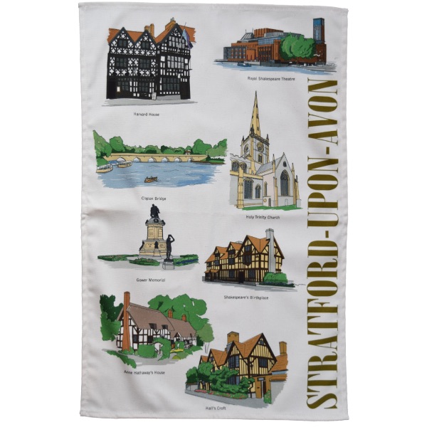 Stratford-upon-Avon tea towel