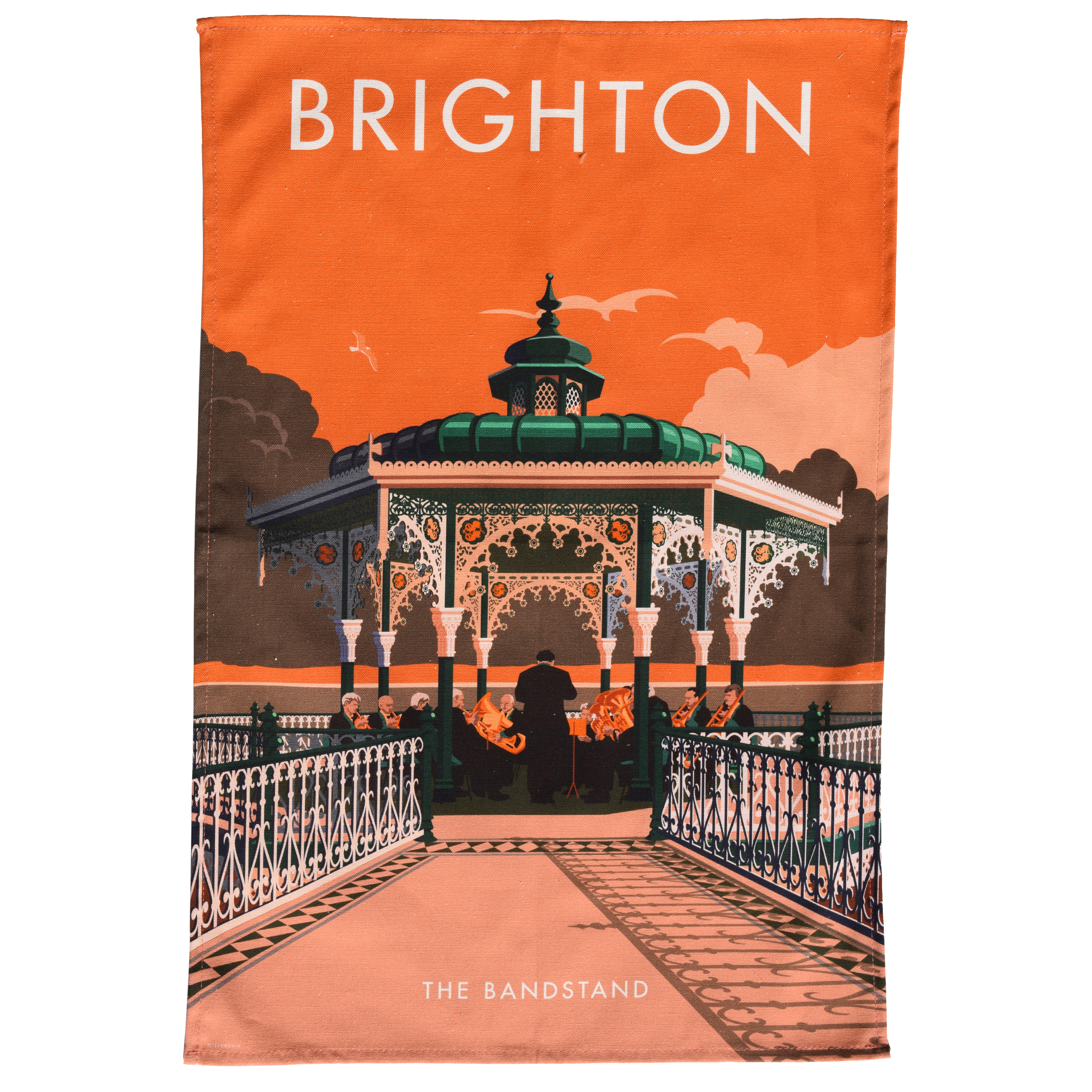 Brighton tea towel
