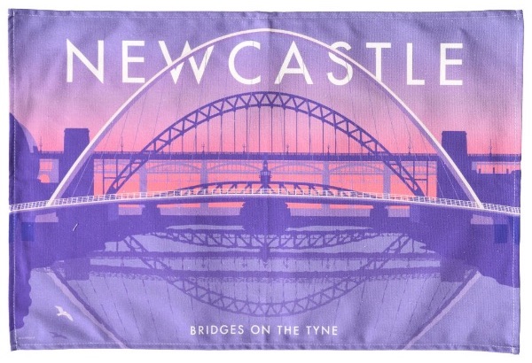 Newcastle tea towel