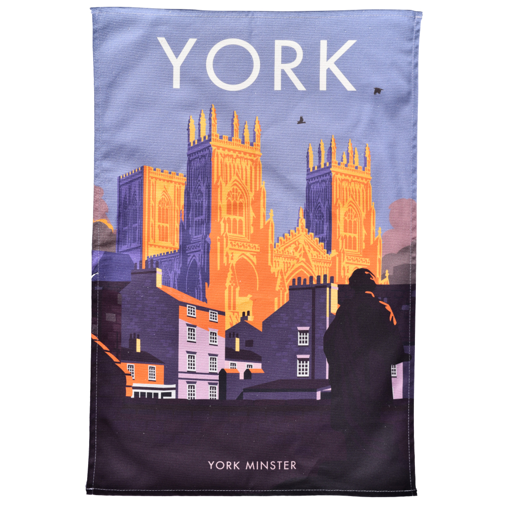 York Minster tea towel