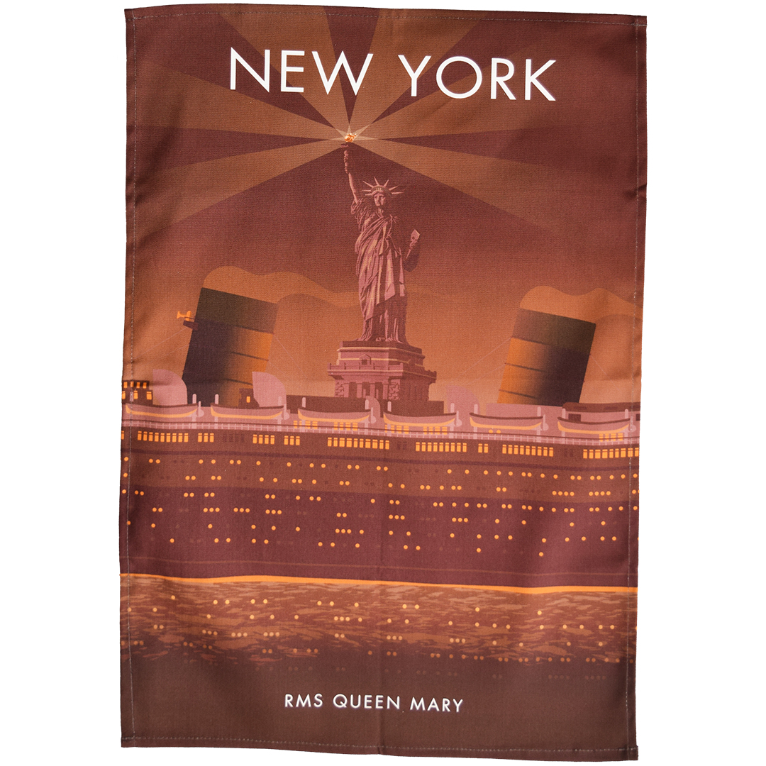 New York tea towel